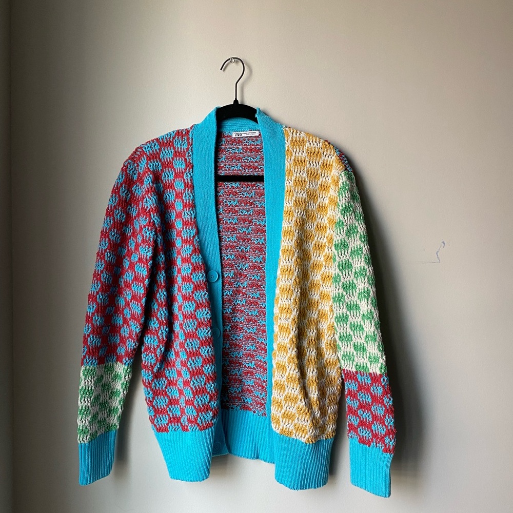 Colorblock sweater